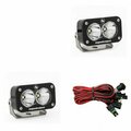 Baja Designs LED Light Pods Spot Pattern Pair S2 Pro Series 487801